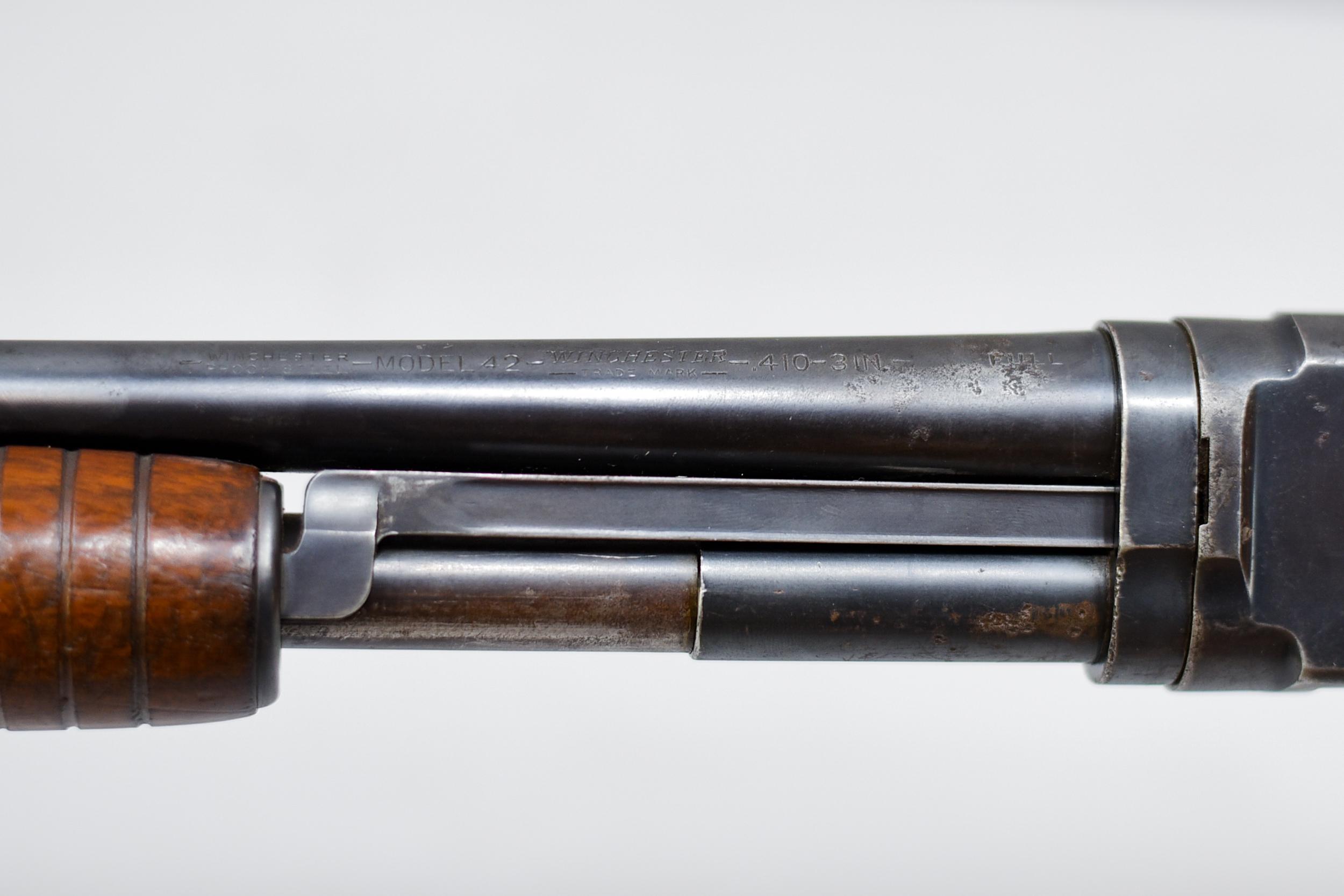 (CR) Rare Serial #46 Winchester Model 42 410 Gauge