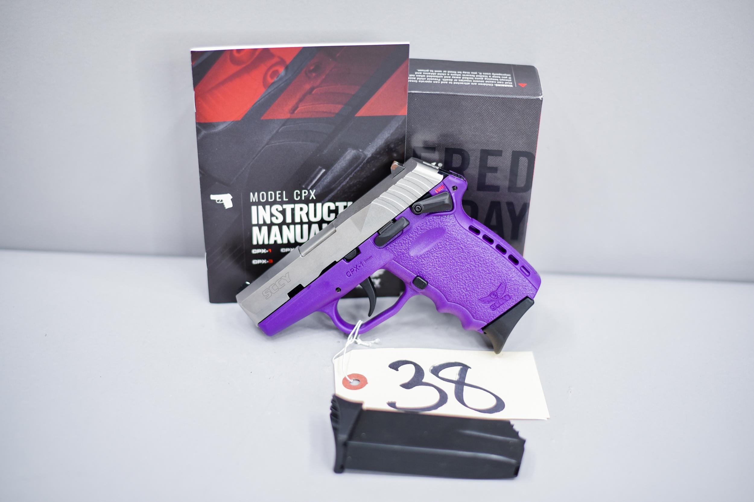 (R) SCCY CPX-1 9mm Pistol