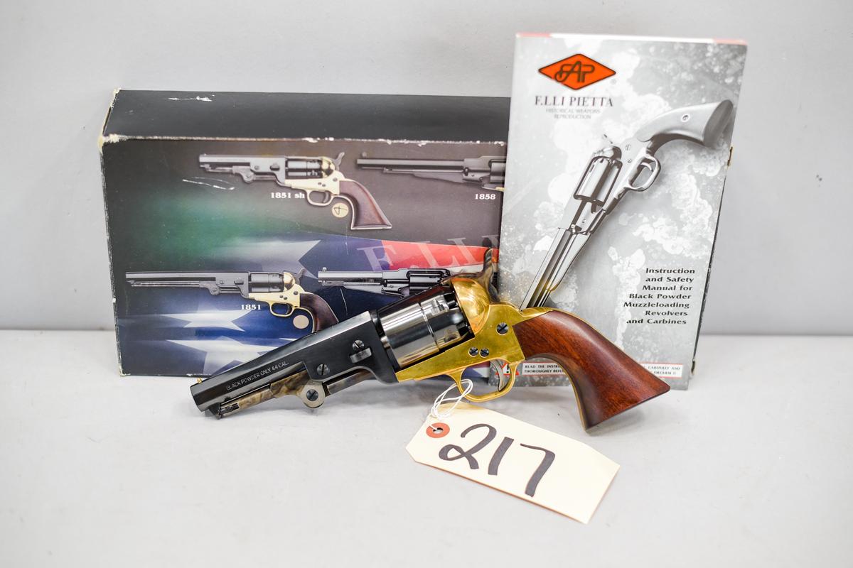 F.LLI Pietta Model 1851 Sheriff .44 Cal Revolver
