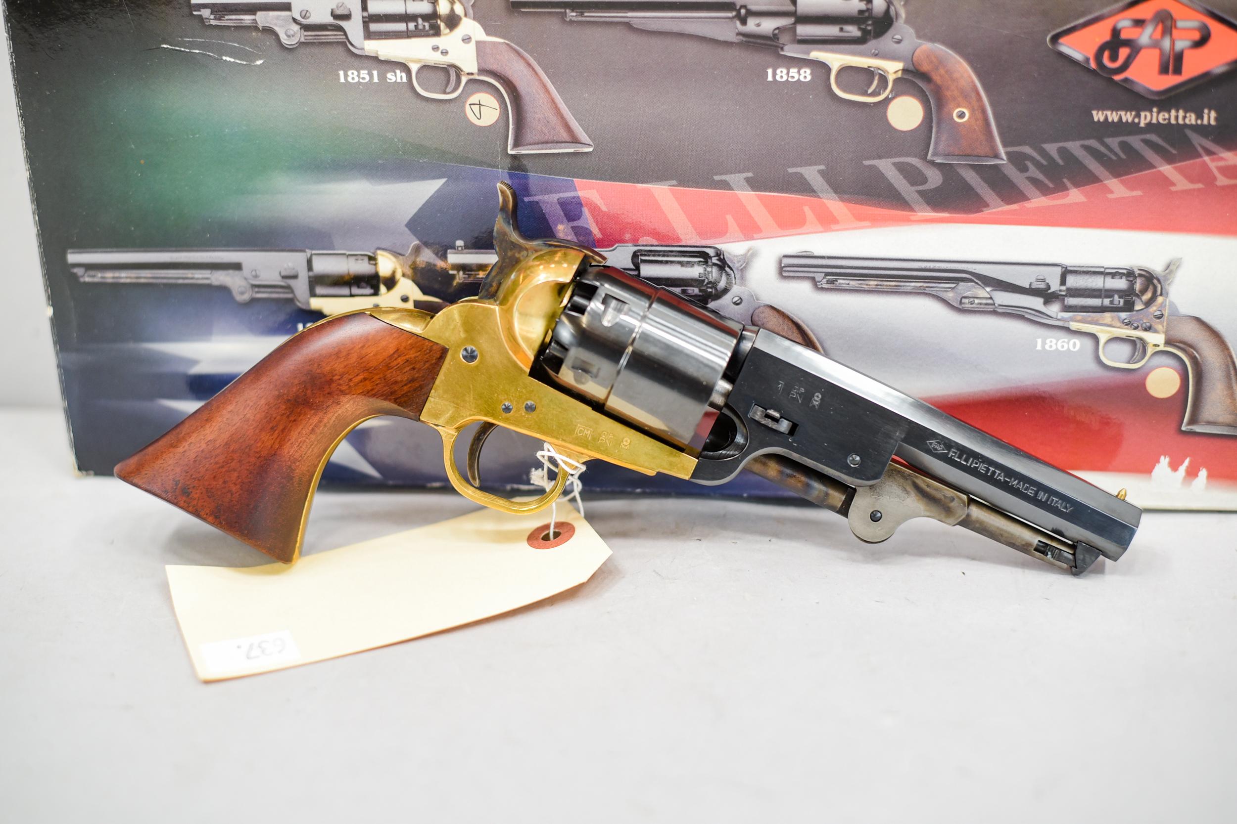 F.LLI Pietta Model 1851 Sheriff .44 Cal Revolver