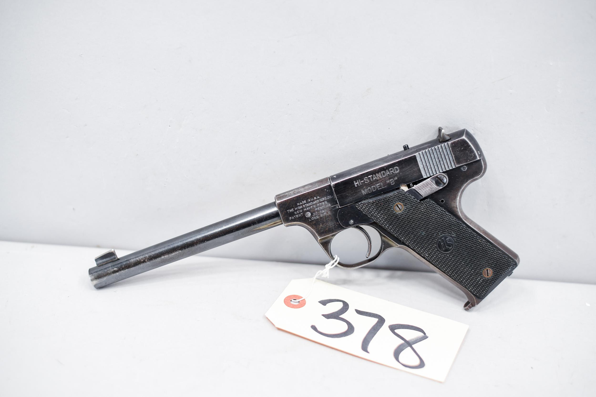 (CR) Hi-Standard Model "B" .22LR Pistol