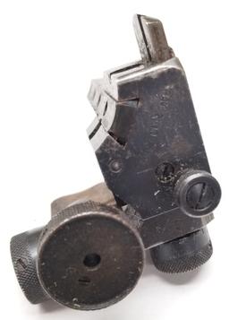 Vintage Match Target Rifle Receiver Peep Sight