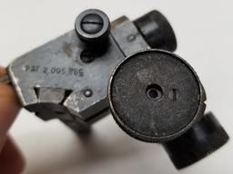 Vintage Match Target Rifle Receiver Peep Sight