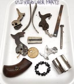 Assorted Vintage Revolver Parts