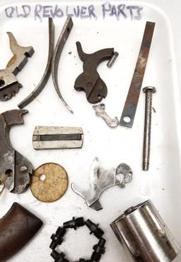 Assorted Vintage Revolver Parts