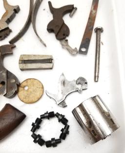 Assorted Vintage Revolver Parts