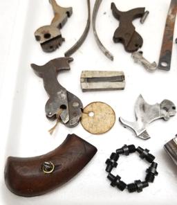 Assorted Vintage Revolver Parts
