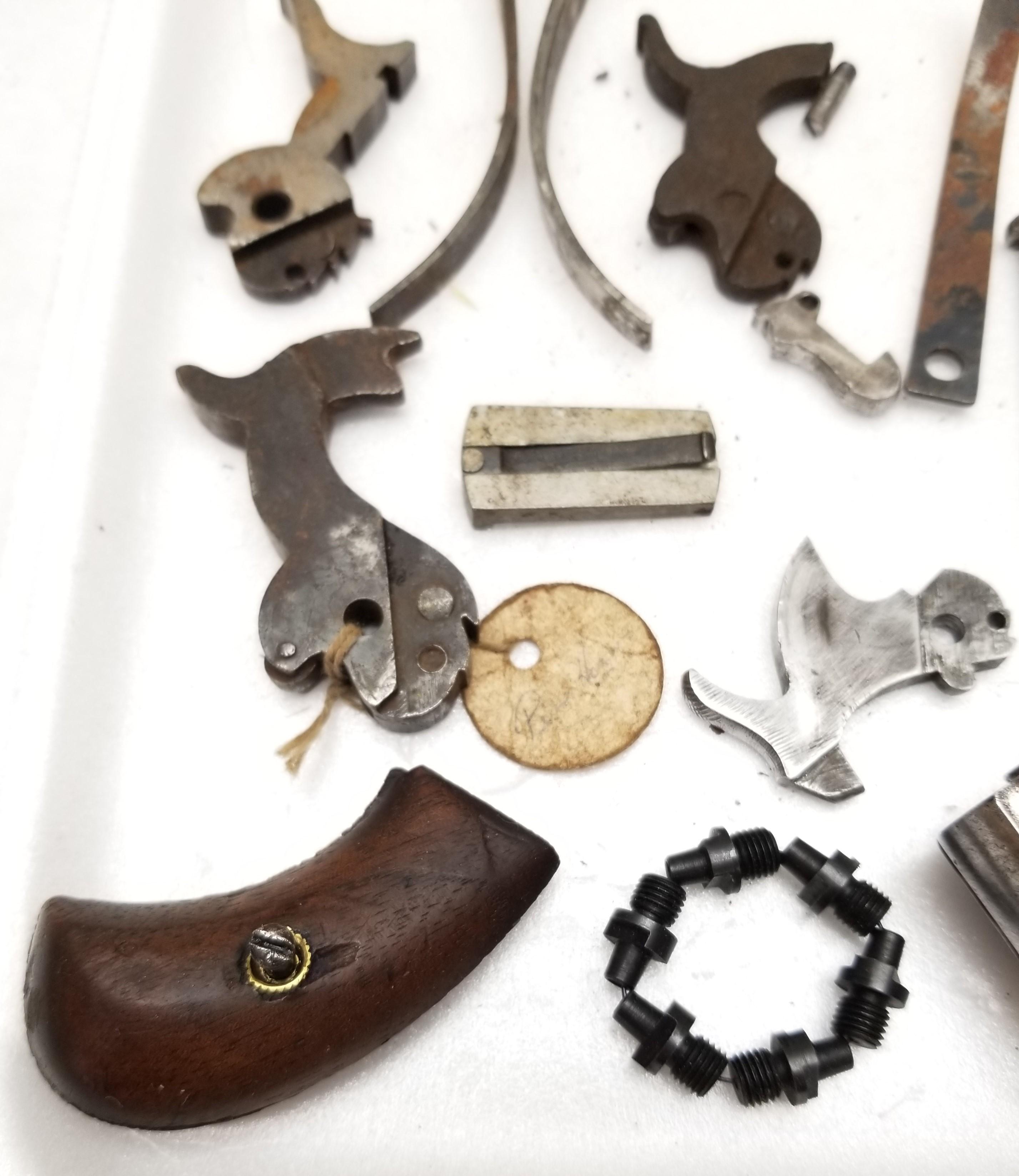 Assorted Vintage Revolver Parts