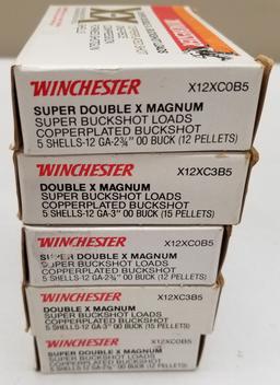 25rds Winchester Double-X Copperplate 00 Buckshot