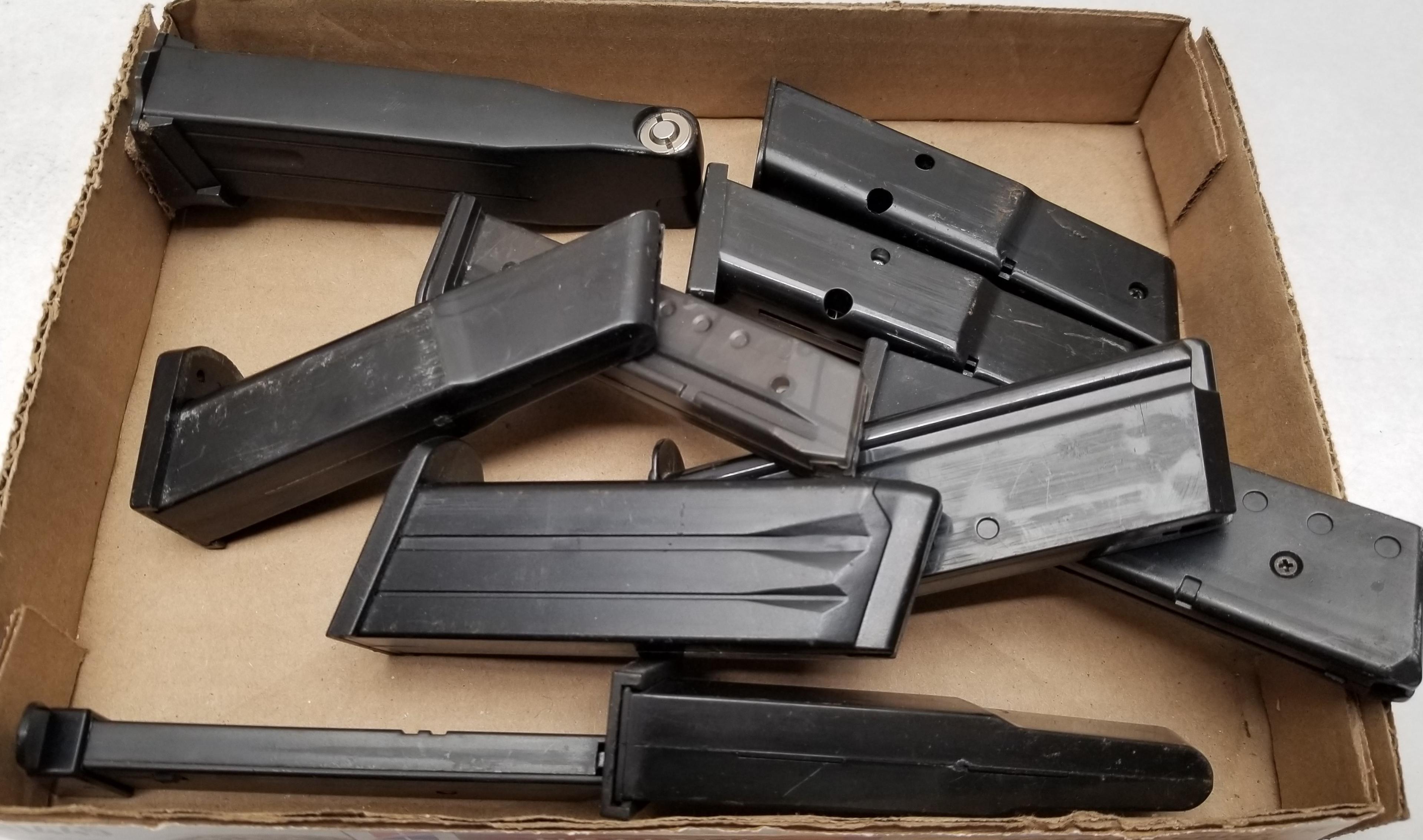 Assorted Used Airsoft & BB Pistol Magazines