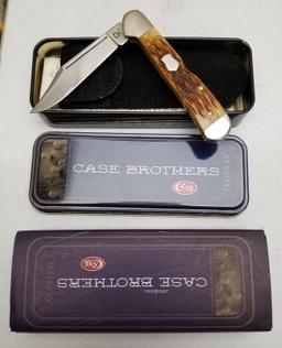 (2) Case XX Cutlery Collectible Folding Knives