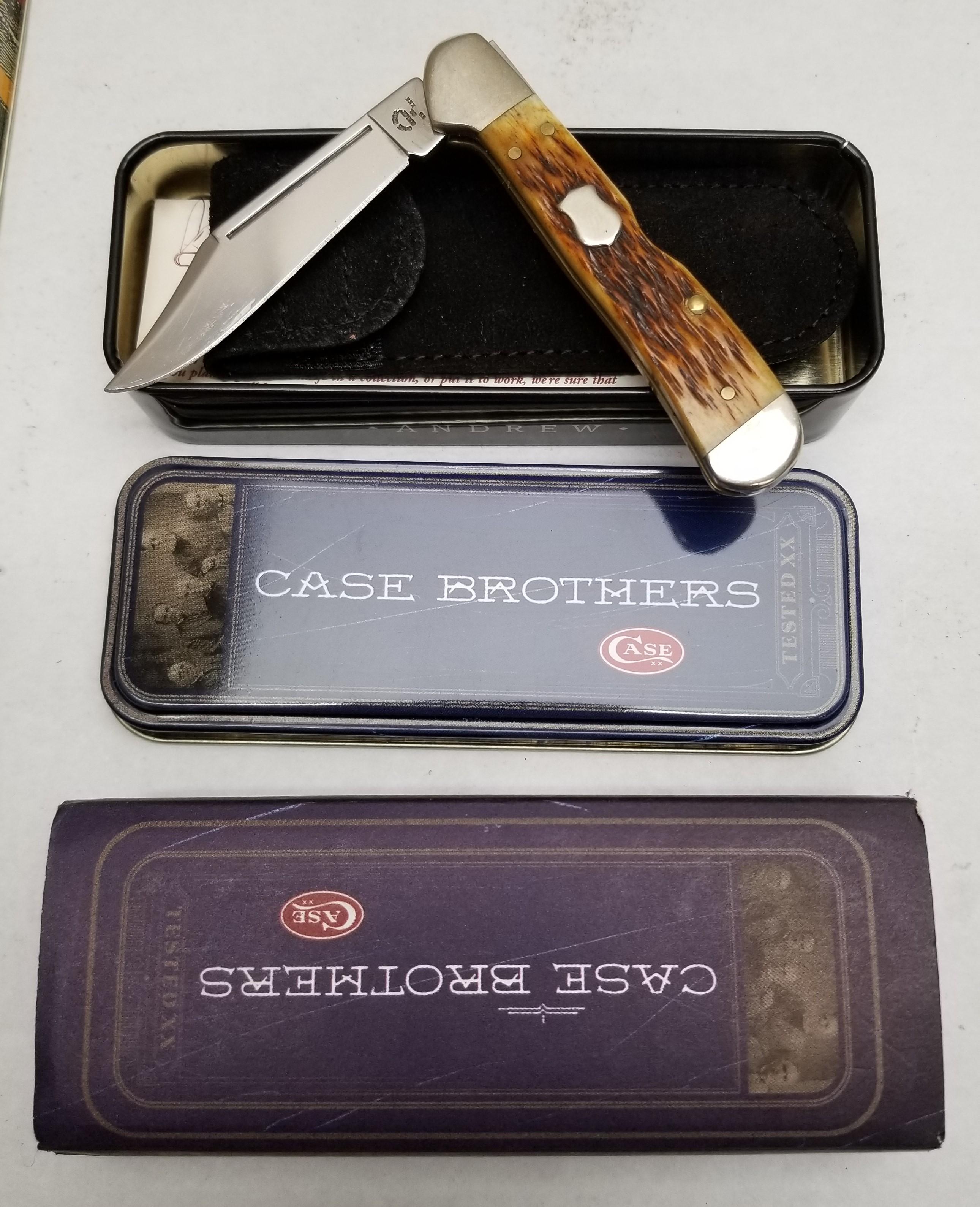 (2) Case XX Cutlery Collectible Folding Knives