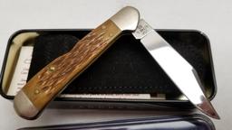 (2) Case XX Cutlery Collectible Folding Knives