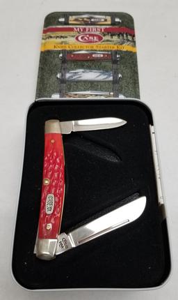 (2) Case XX Cutlery Collectible Folding Knives