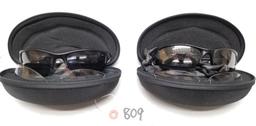 (2) Pairs Of Used Oakley Flak Jacket Sunglasses