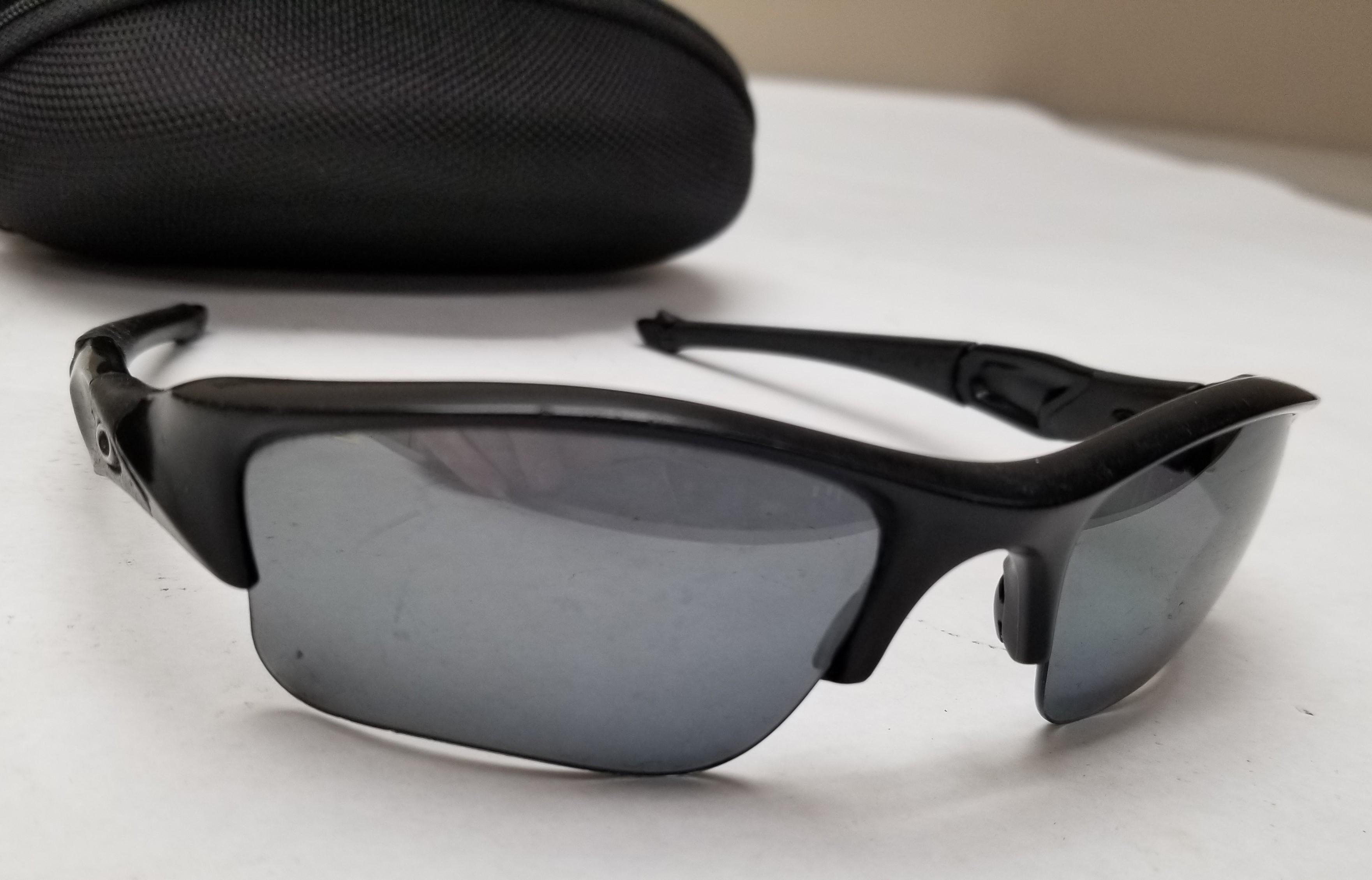 (2) Pairs Of Used Oakley Flak Jacket Sunglasses