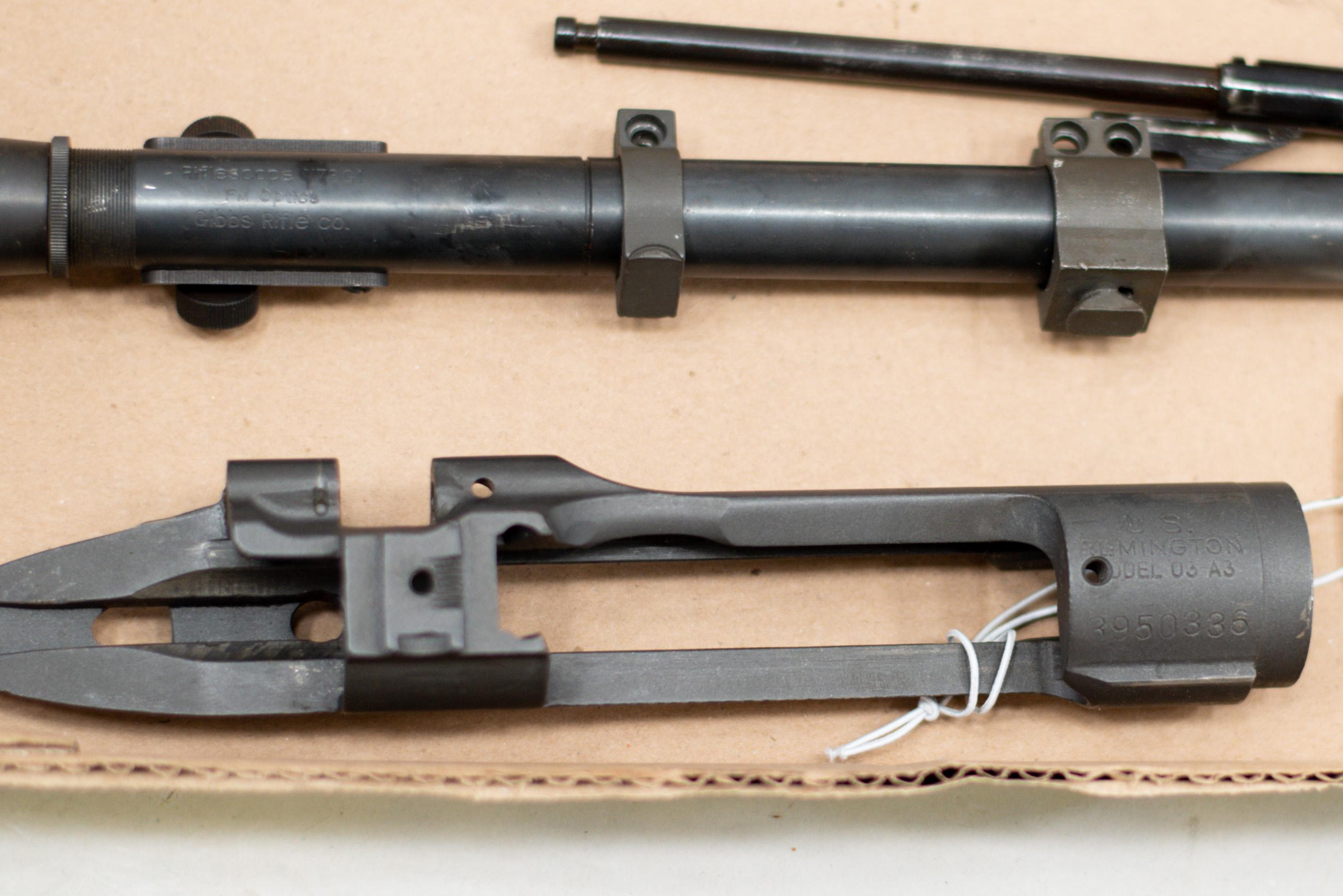 (CR) Remington Model 1903-A3 Receiver & Parts