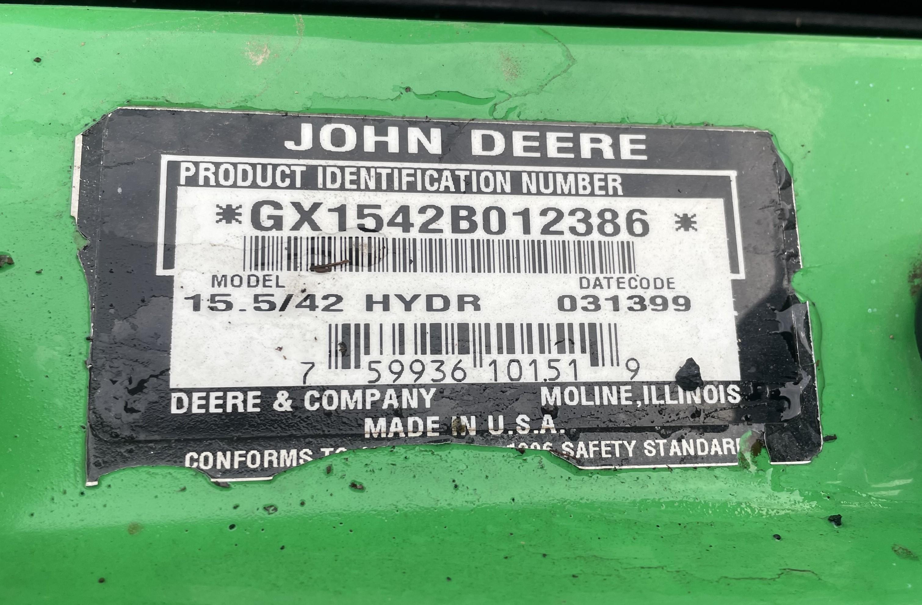 John Deere Sabre 36" Riding Mower