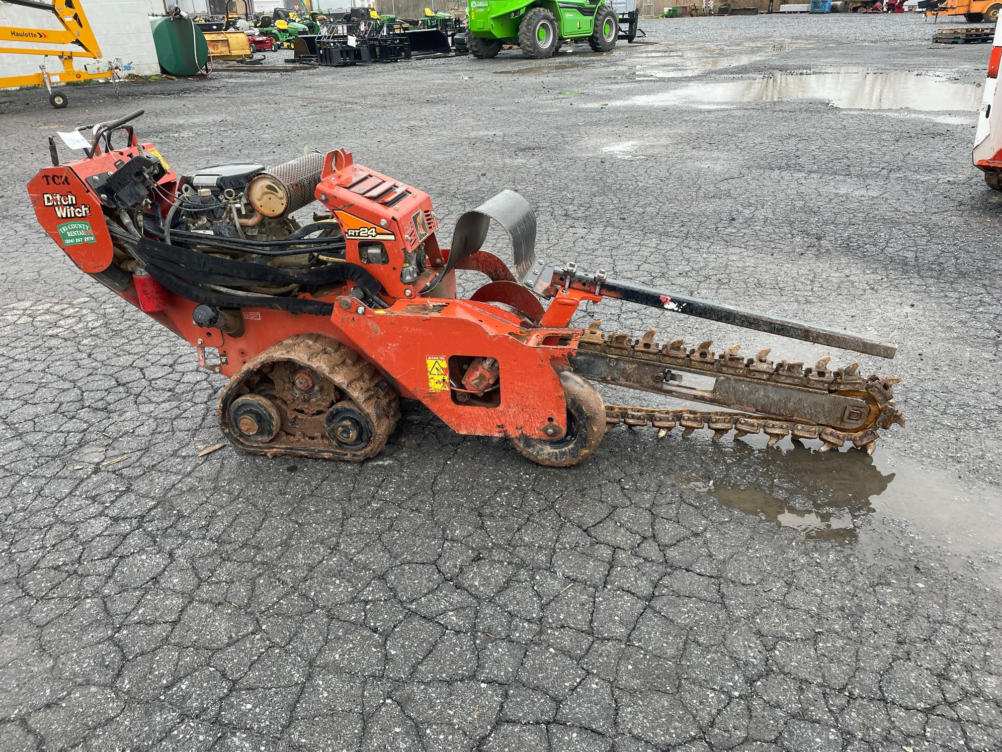 2014 Ditchwich RT24 Walk Behind Trencher