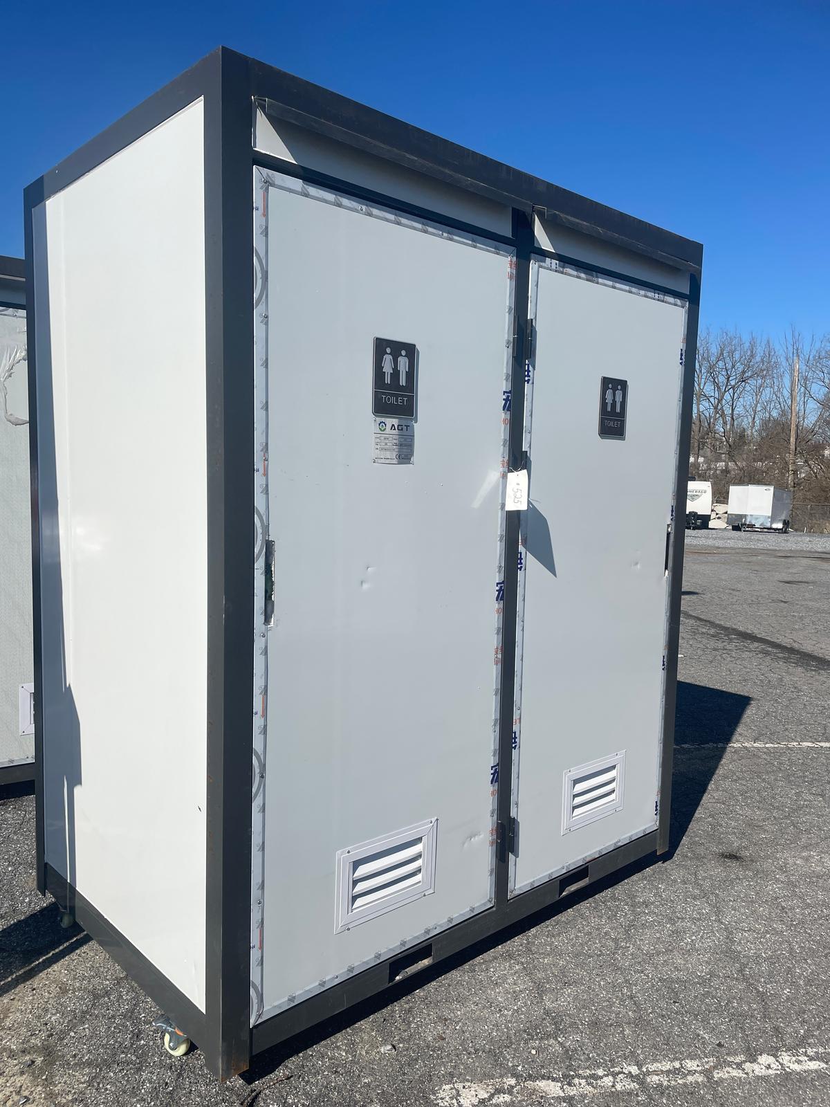 New AGT Dual Portable Toilet