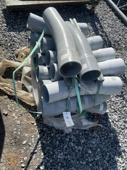 Skid Lot Of 5"X24" Schedule 40 PVC Pipe
