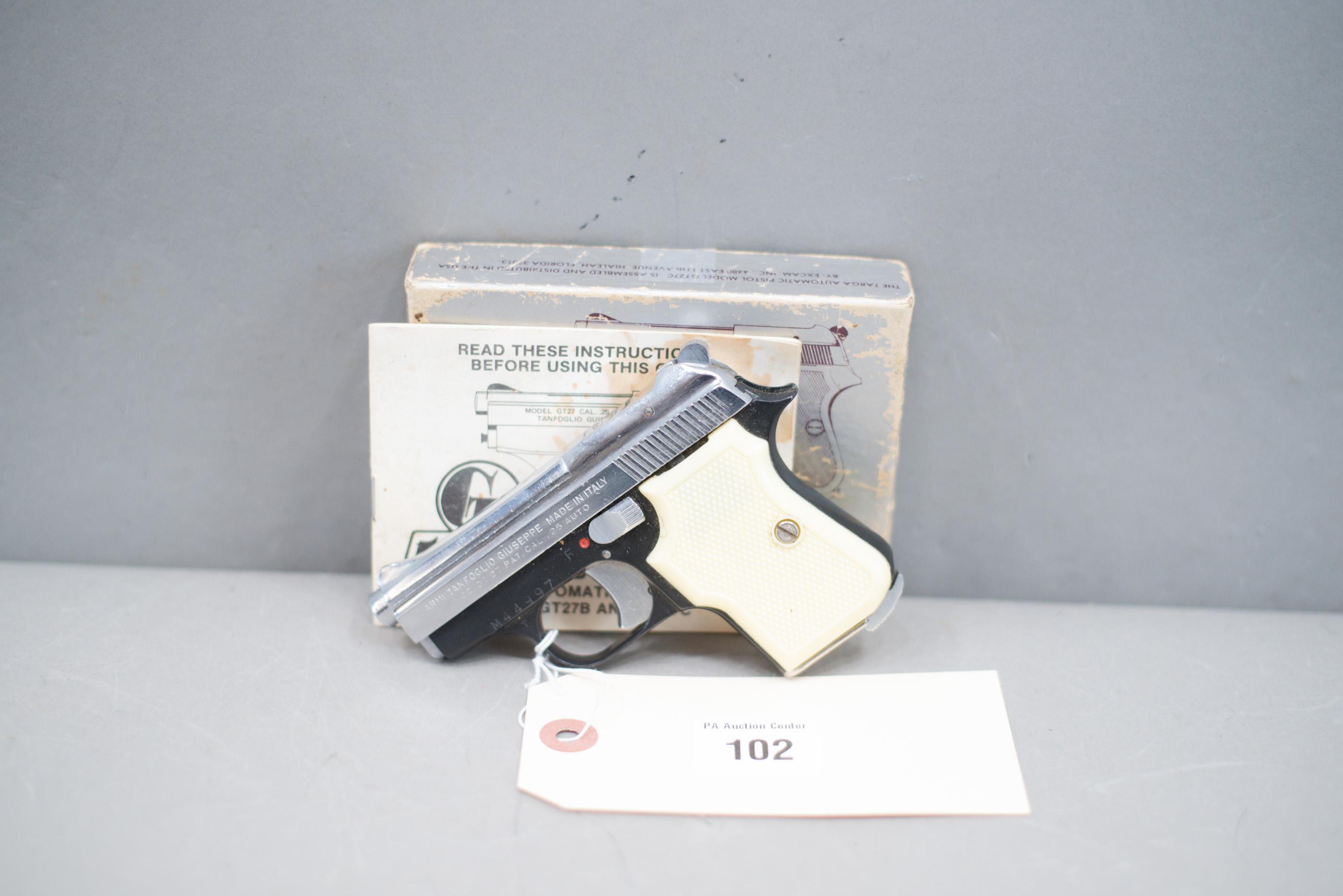 (R) Armi Tanfoglio Model GT-27 .25 Auto Pistol