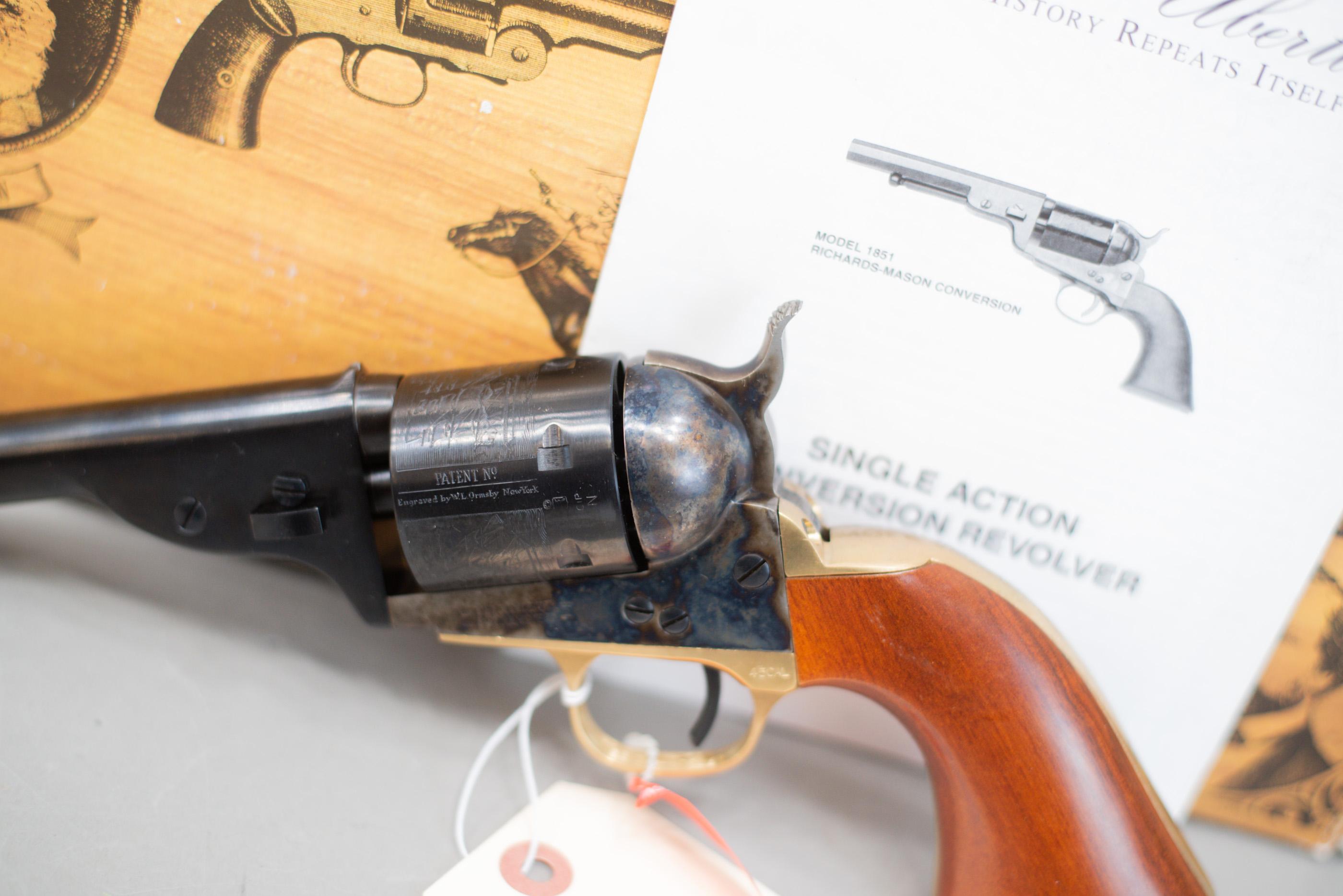 (R) A Uberti Cimarron 1872 Open-Top Navy .45LC