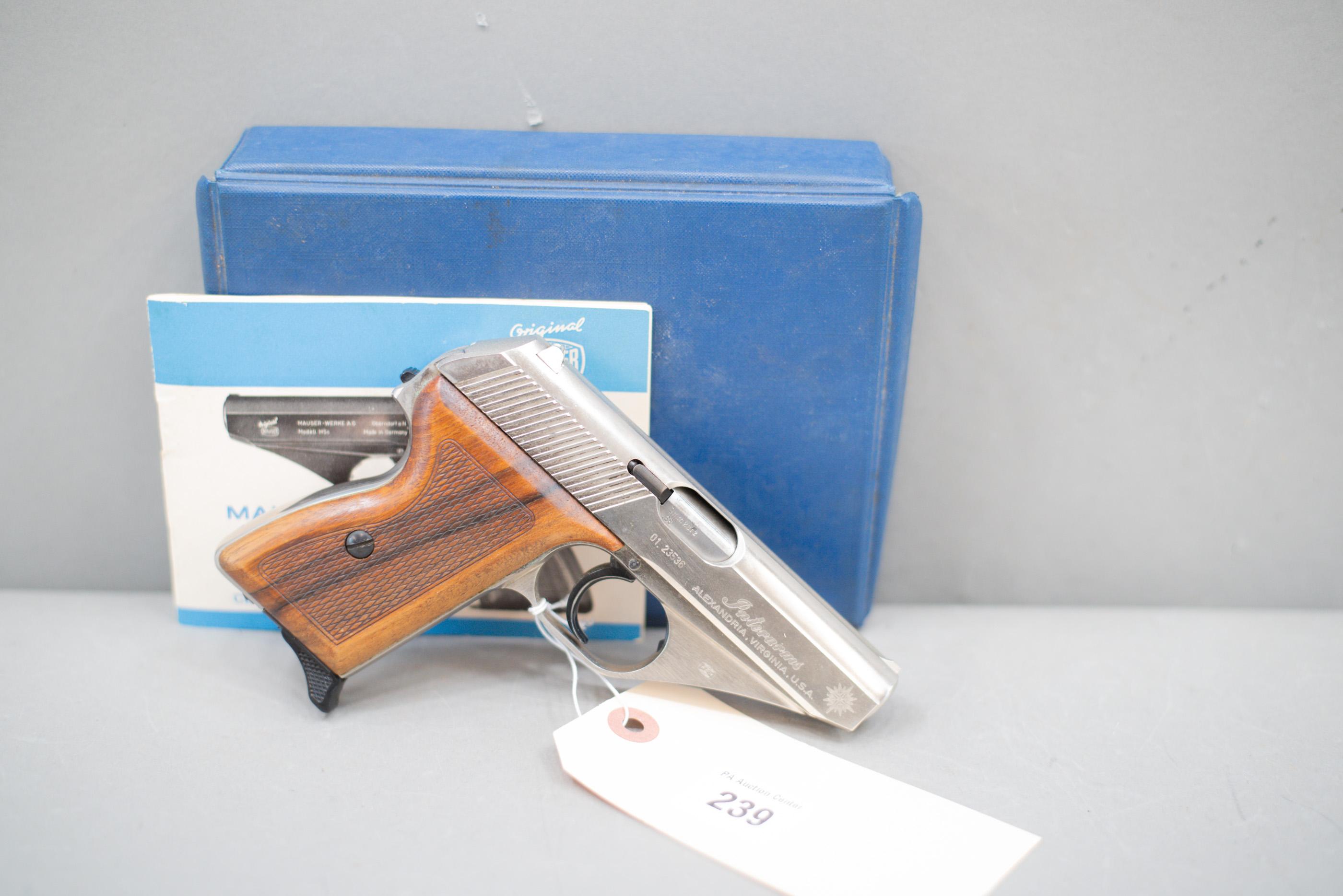 (R) Mauser Werke Model HSc .380 Auto Pistol