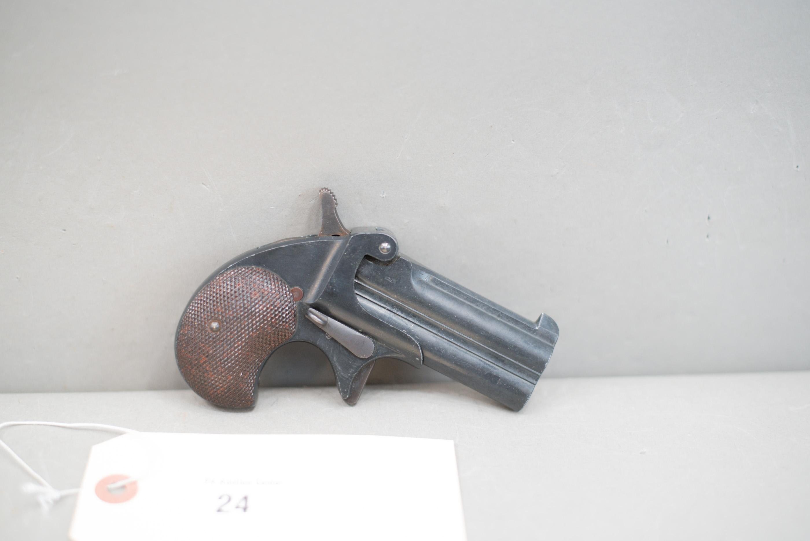 (R) German "Reck" .22LR Derringer Pistol