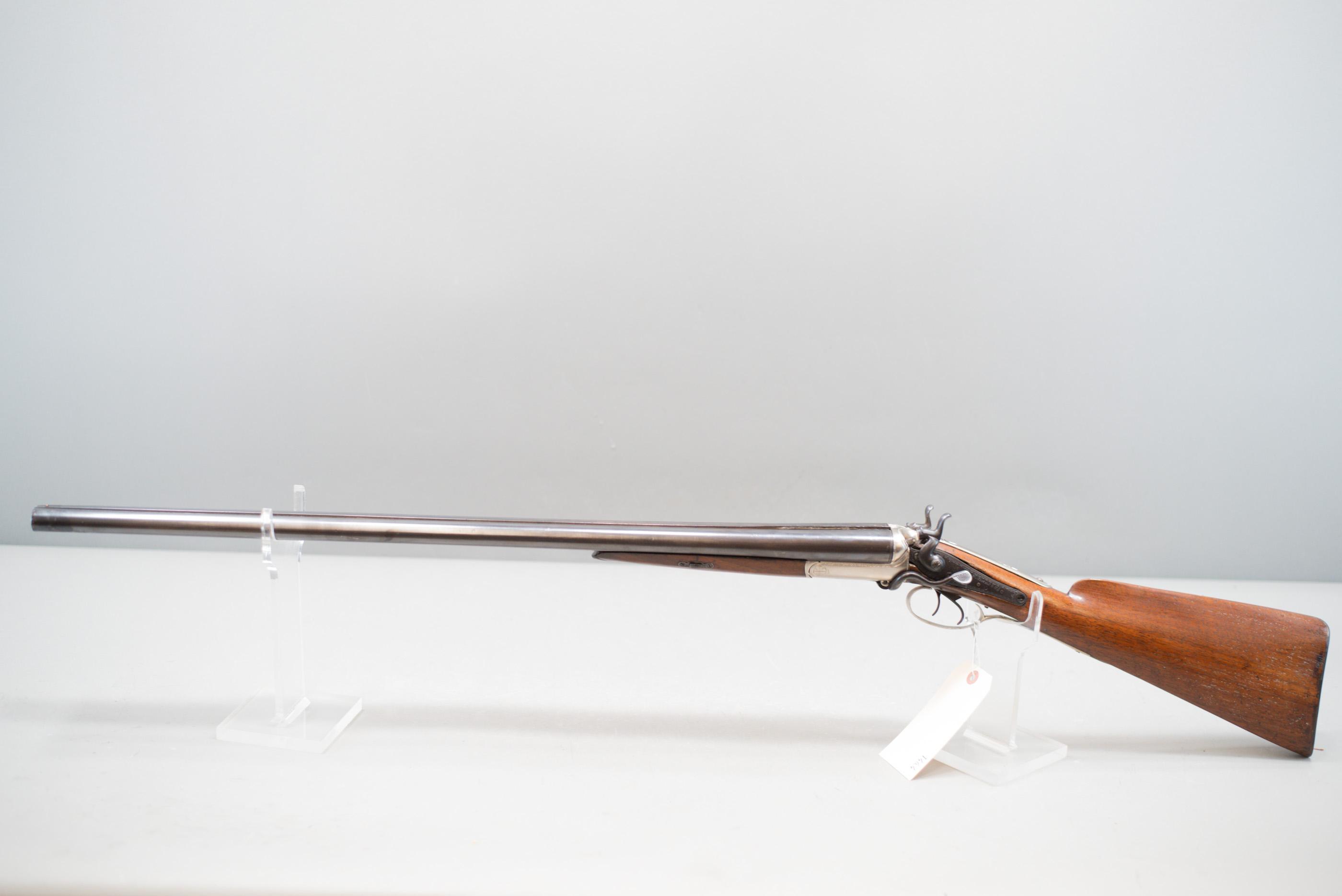 E. James & Co Underlever SXS Hammer 12 Gauge