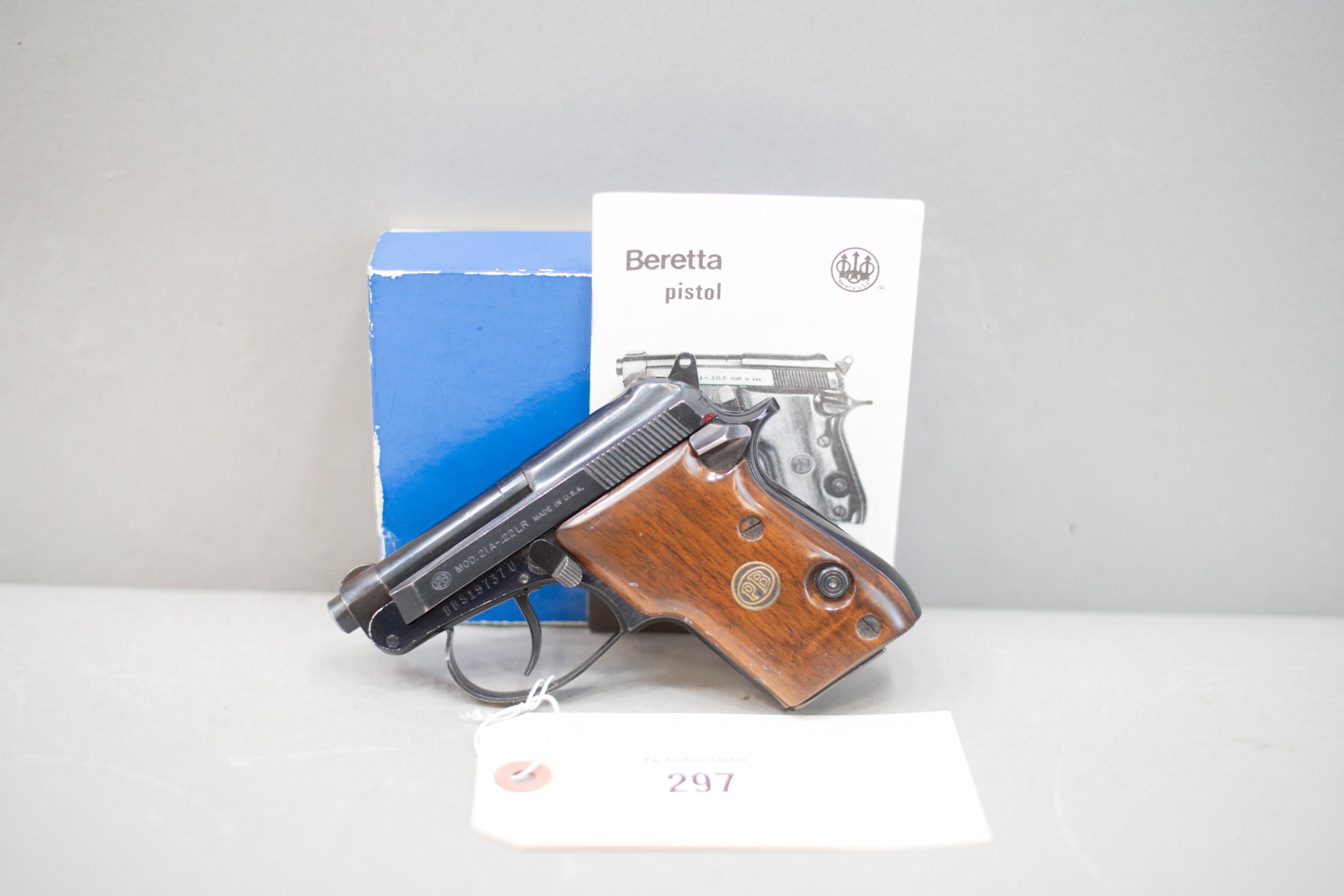 (R) P Beretta Model 21A .22LR Pistol