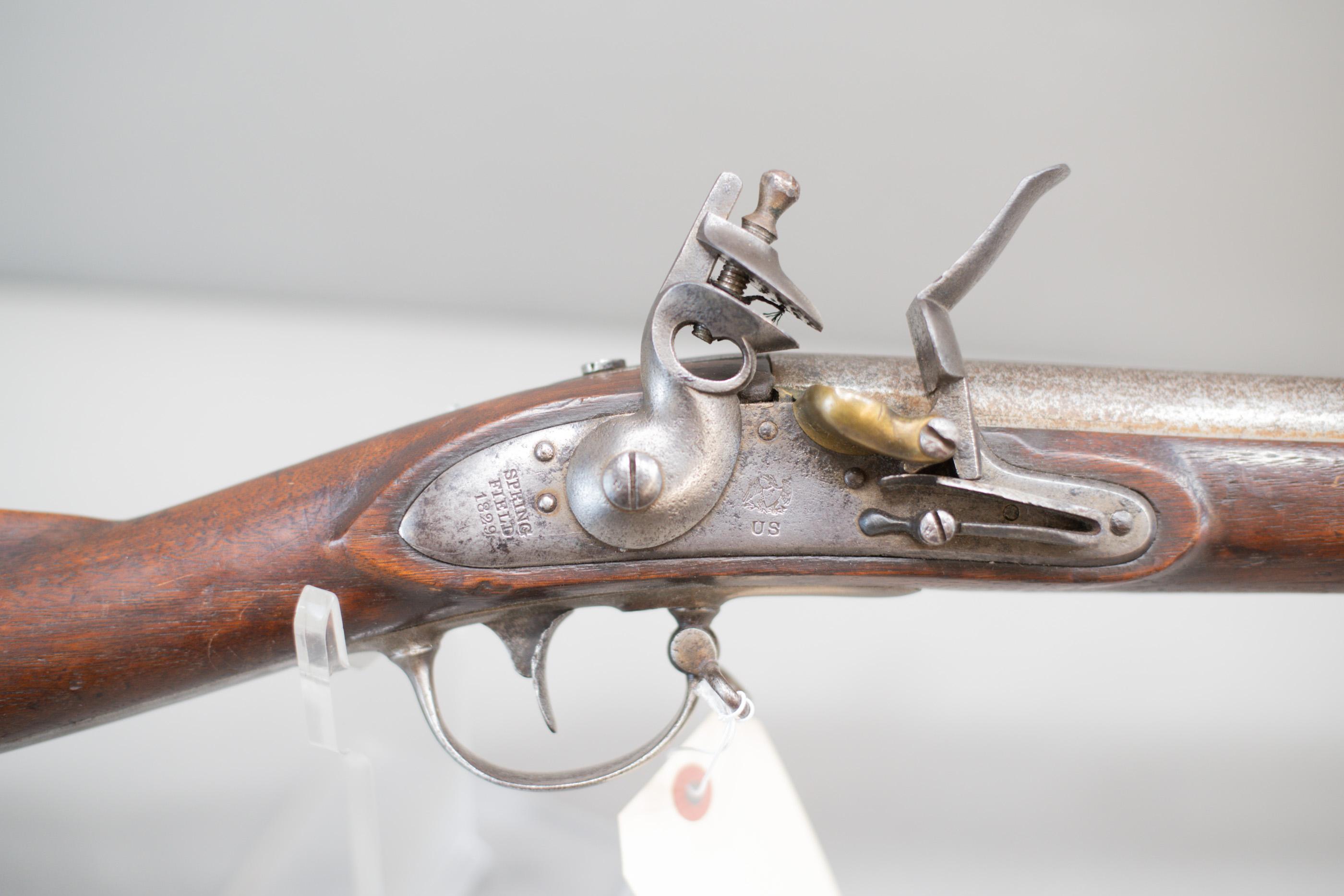 US Springfield M1816 Type .69Cal Flintlock Musket