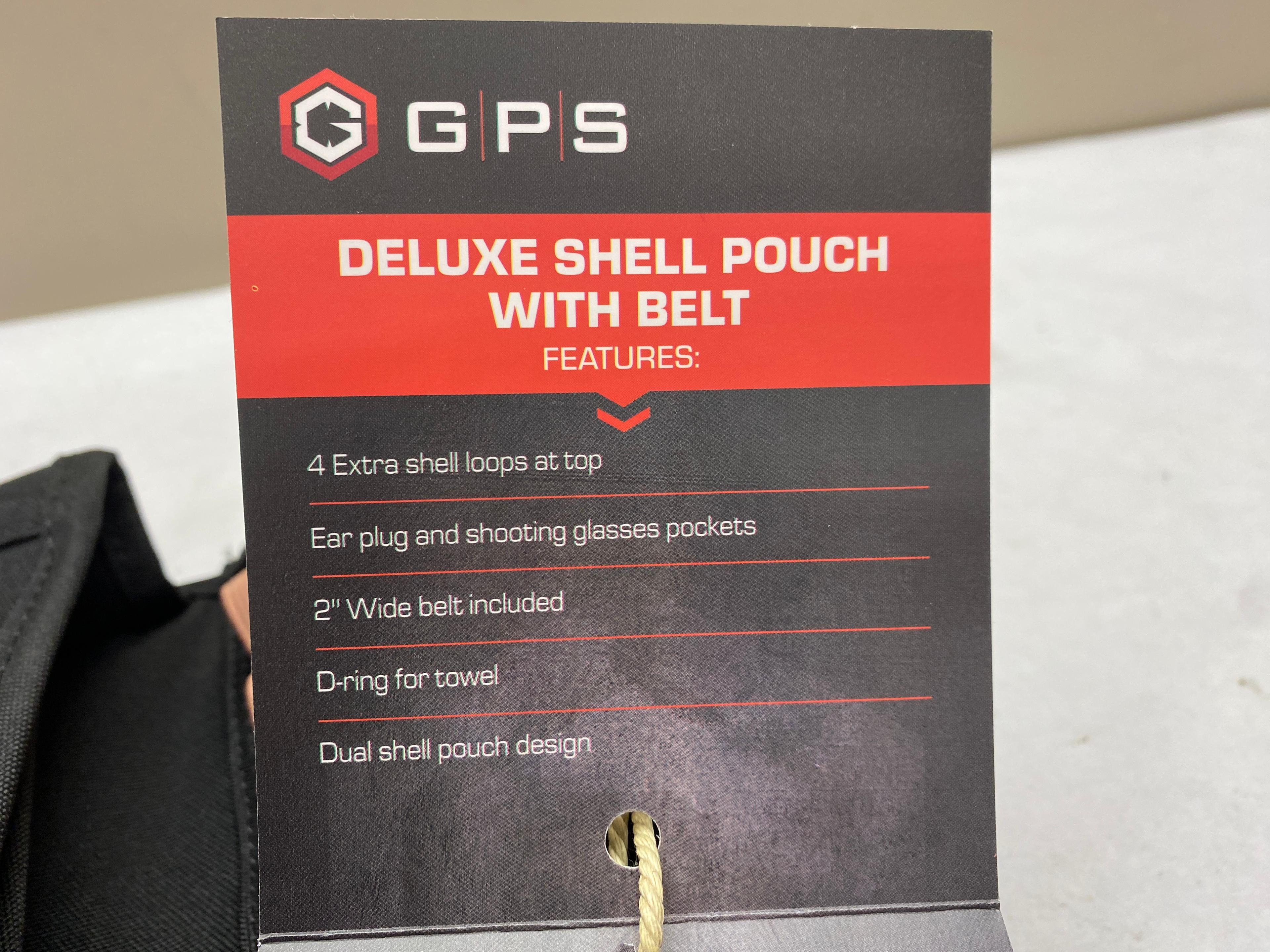 GPS DELUXE SHELL POUCH WITH BELT