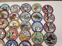 (59Pcs.) PA GAME COMMISSION PATCHES