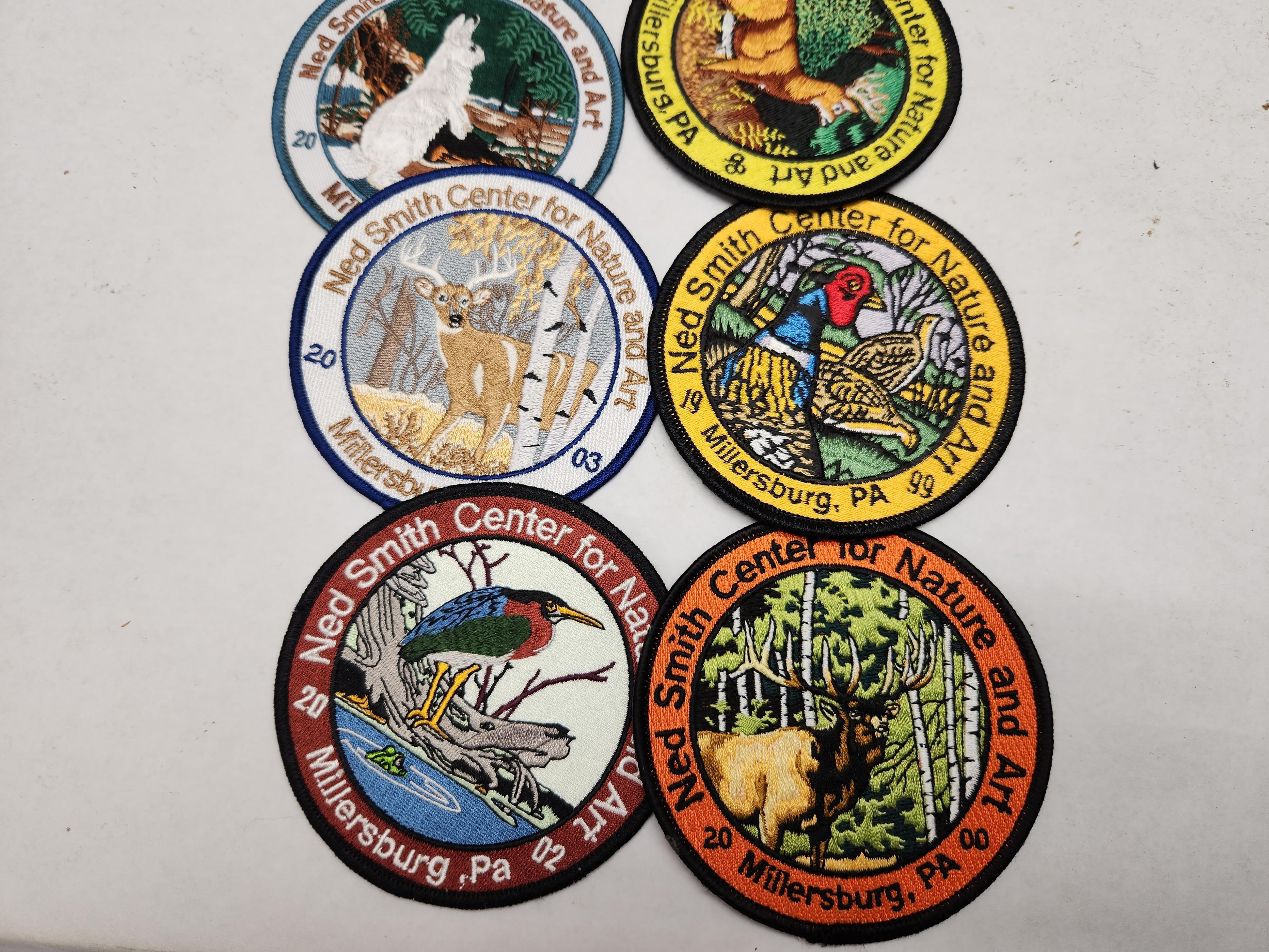 (22Pcs.) NED SMITH & PA GAME NEWS PATCHES