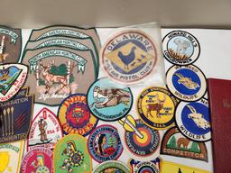 (75Pcs.) HUNTING PATCHES & VINTAGE L.L. BEAN BOOK