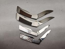 (4Pcs.) GERBER FOLDING KNIVES