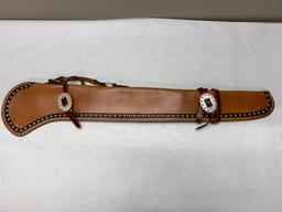 40" LEATHER RIFLE SCABBARD