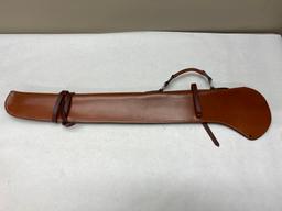 40" LEATHER RIFLE SCABBARD