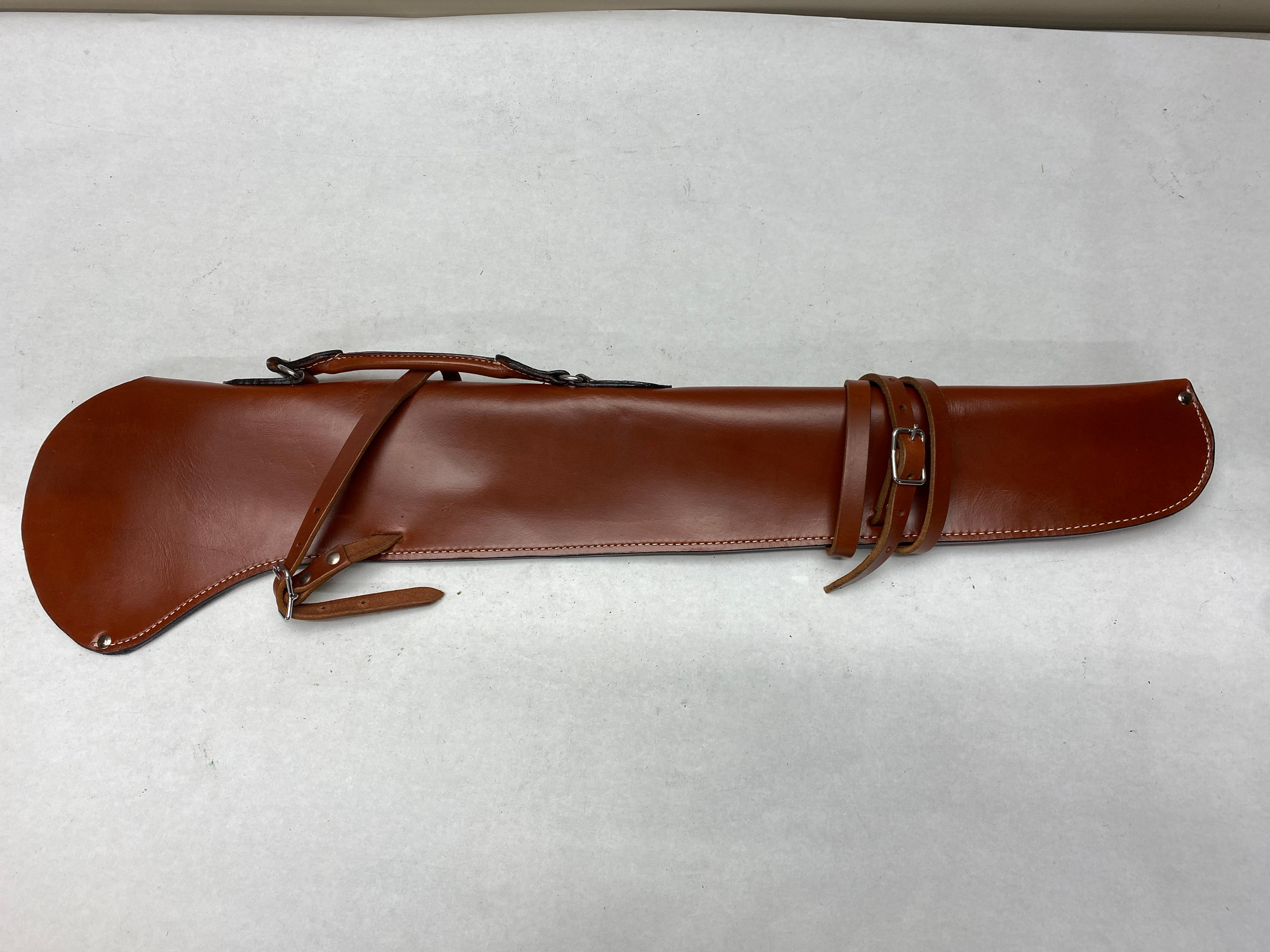 34" LEATHER RIFLE SCABBARD