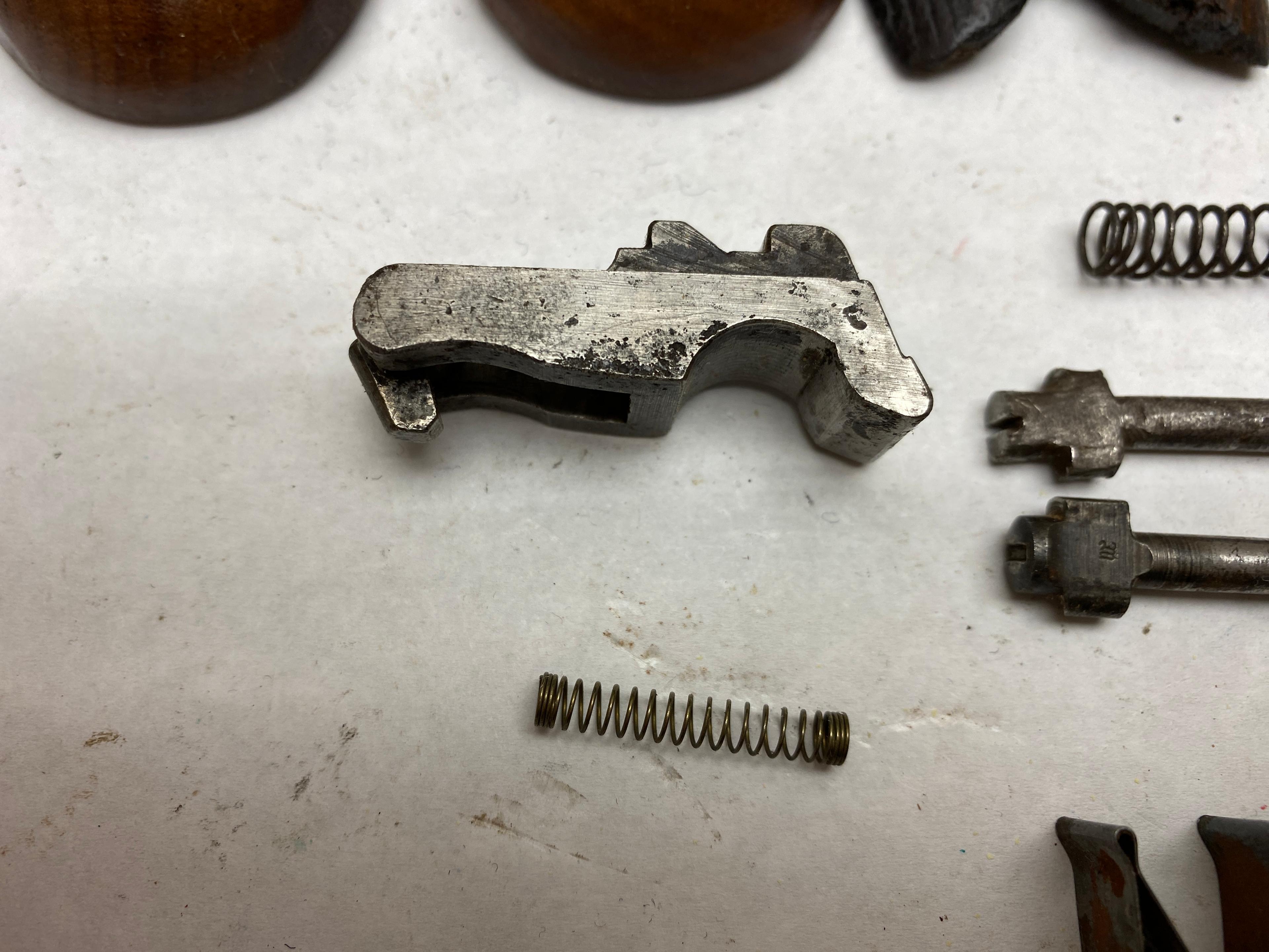 MAUSER C96 AND P-08 LUGER PARTS