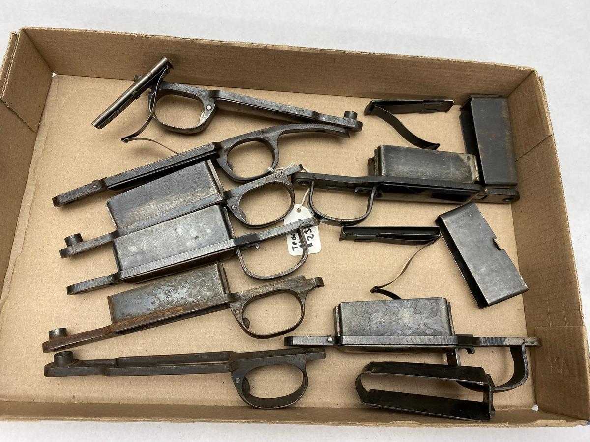 LARGE LOT OF ARISAKA TRIGGER GUARDS & MAGAZINES