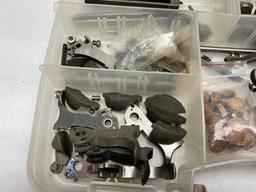 LARGE LOT OF REVOLVER AND RIFLE PARTS