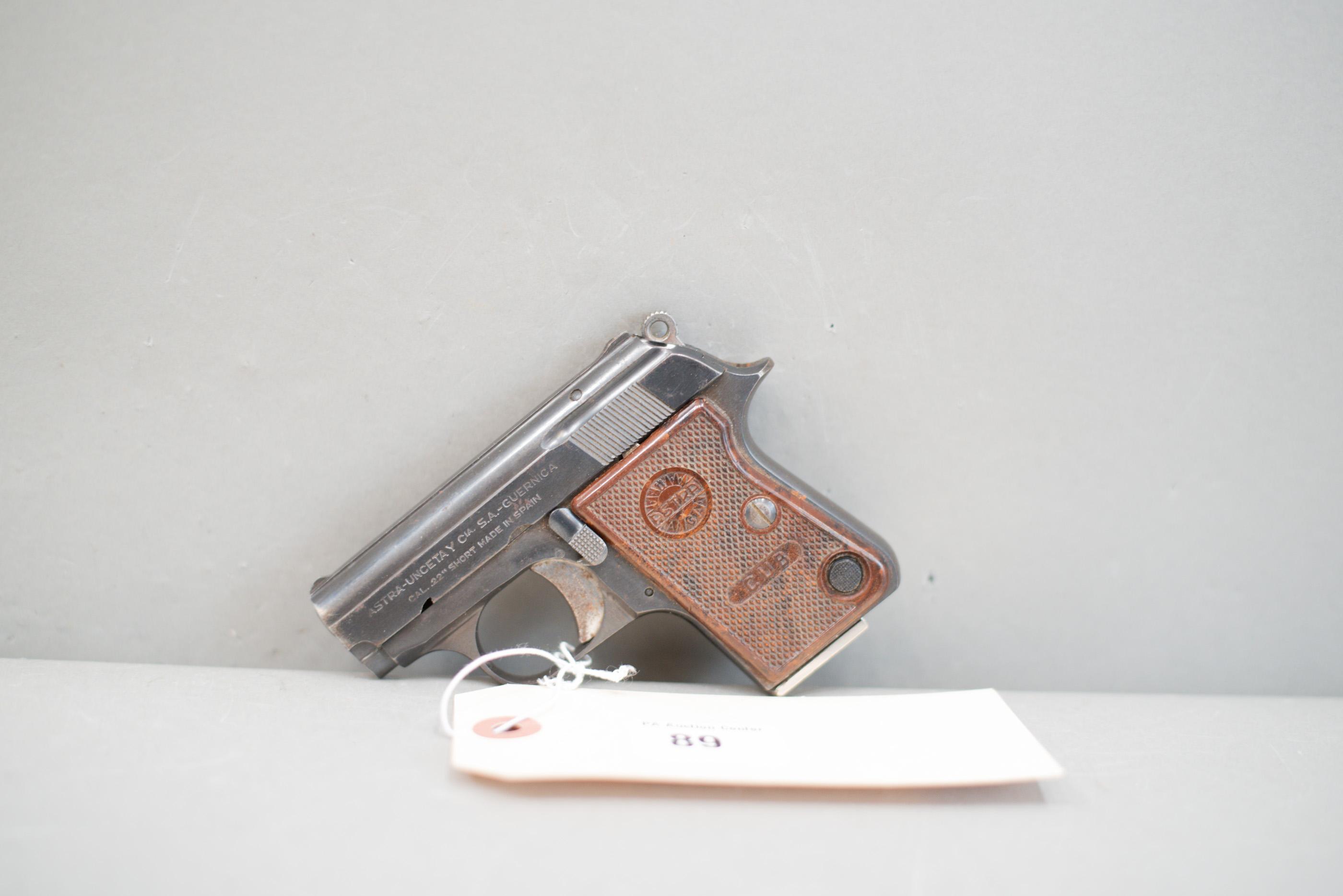 (R) Astra "Cub" .22 Short Pocket Pistol