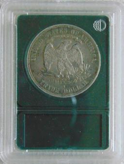 1878-S Trade Dollar XF+.
