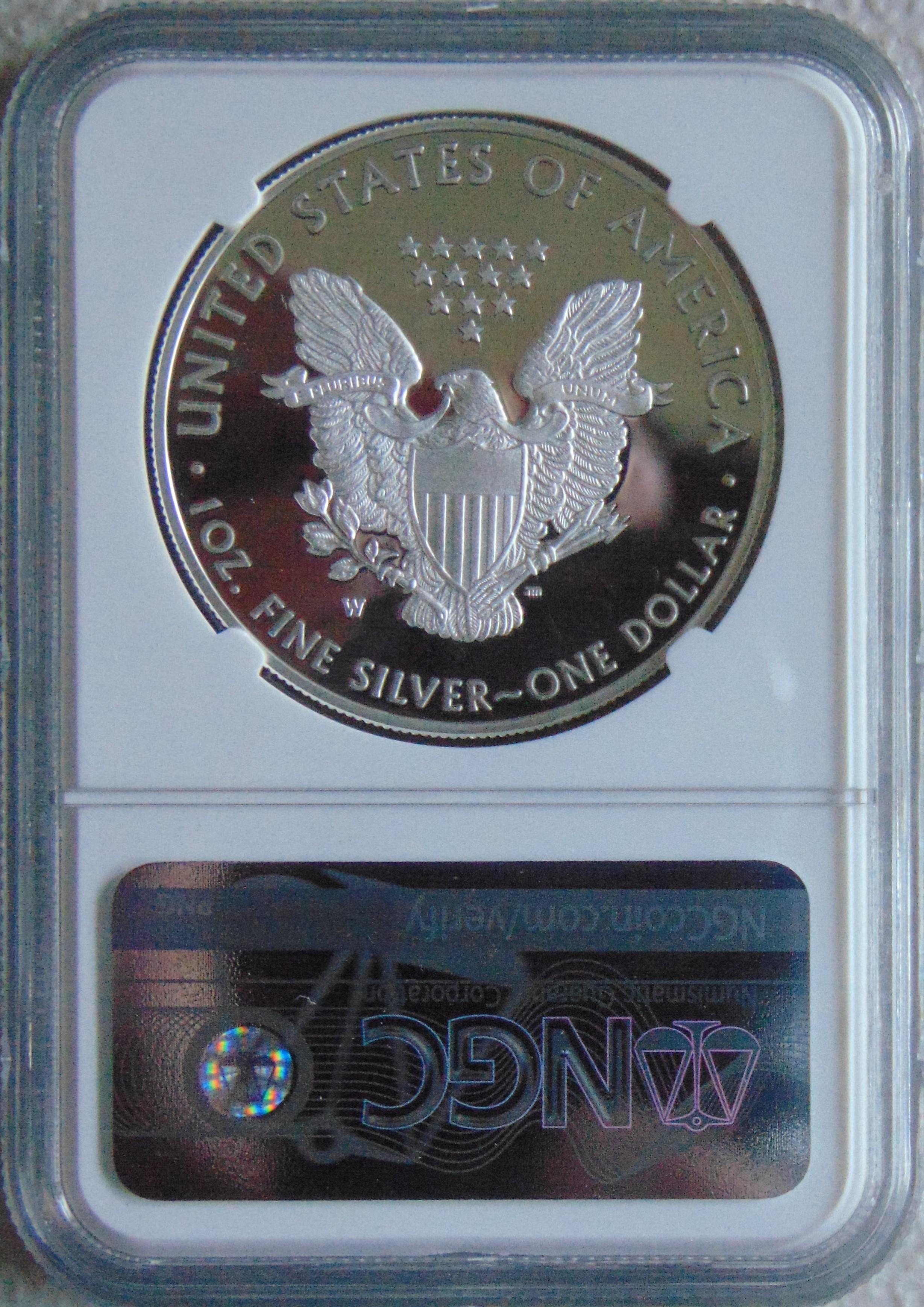 2018W Silver Eagle NGC PF70 Ultra Cameo.