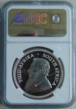 2022 South Africa NGC PF70 Silver Krugerrand