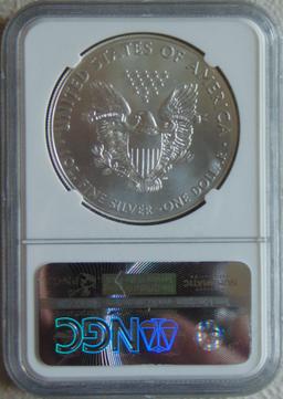 2016 Silver Eagle NGC MS70 (first releases).