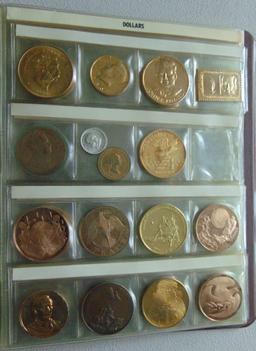 Variety: 74 World Coins (some Silver). 30 Tokens &