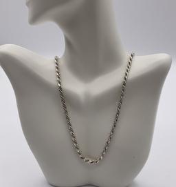 23.5g .925 Sterling Chain 20"